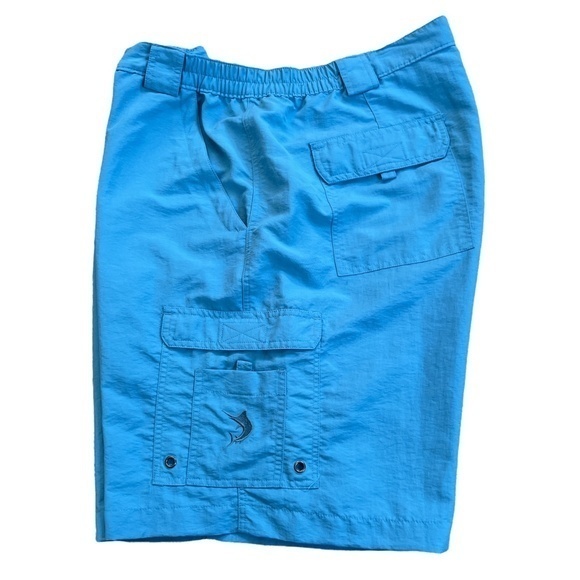 Reel Legends Performance Outfitters Blue Cargo Shorts Sz.‎ 2XL - Picture 4 of 10